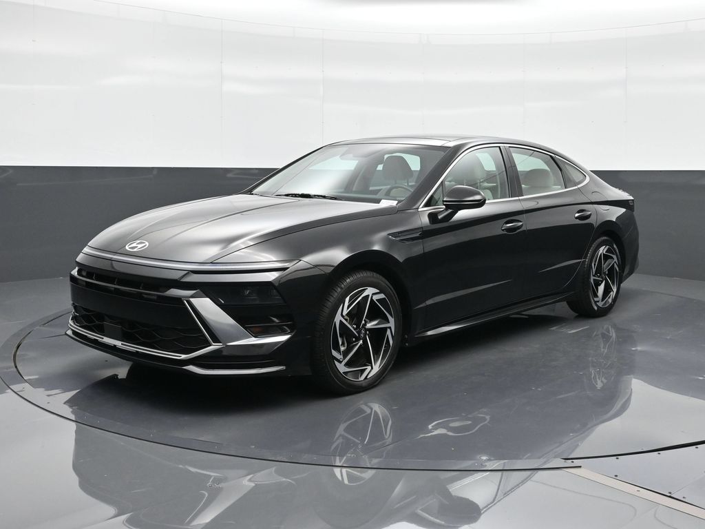 Onyx Black 2024 Hyundai Sonata SEL FWD Sedan Front-Wheel Drive 8-Speed Automatic