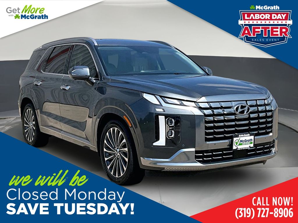 Gray (Steel Graphite) 2024 Hyundai Palisade SUV / Crossover All-Wheel Drive 8-Speed Automatic