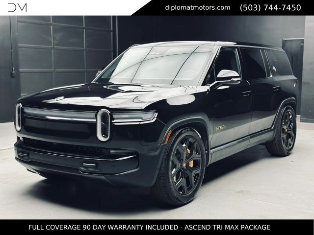 Black 2025 Rivian R1S SUV / Crossover All-Wheel Drive 1-Speed Automatic