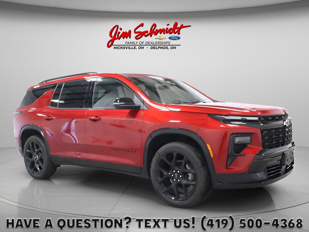 Radiant Red Tintcoat 2026 Chevrolet Traverse SUV / Crossover Four-Wheel Drive 8-Speed Automatic