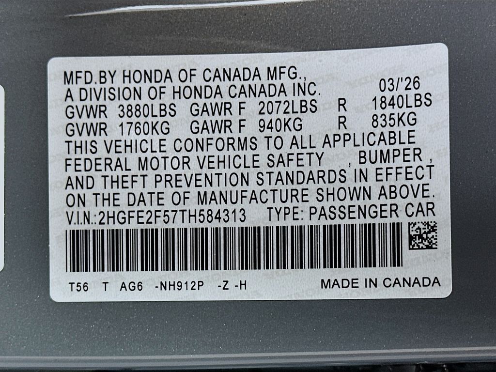 Thumbnail: 2026 Honda Civic - 22
