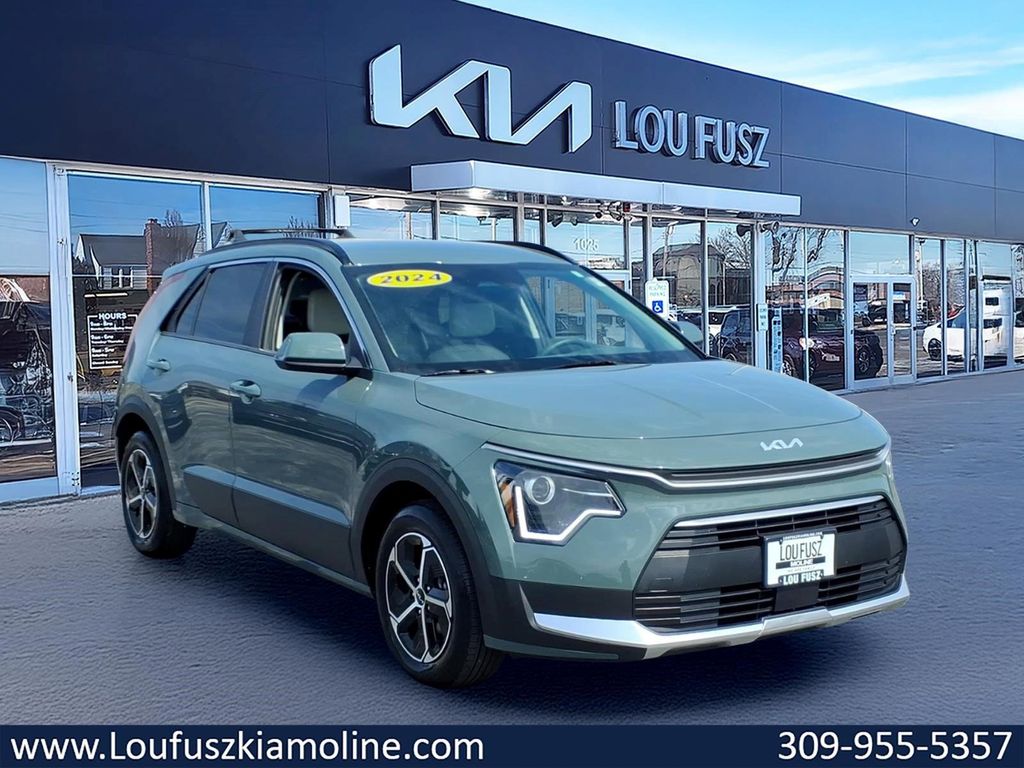 Cityscape Green 2024 Kia Niro EX FWD SUV / Crossover Front-Wheel Drive 6-Speed Automatic