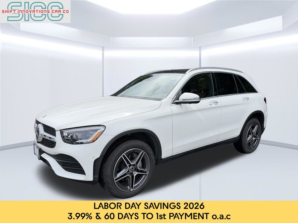 White 2021 Mercedes-Benz GLC SUV / Crossover All-Wheel Drive 9-Speed Automatic
