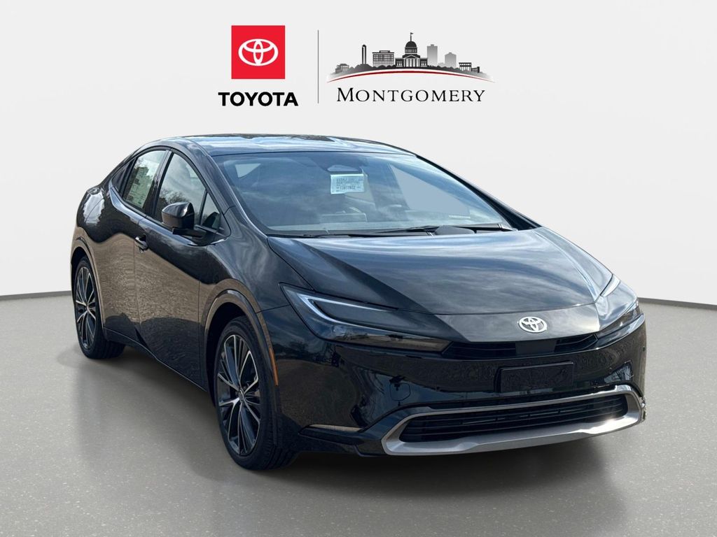 Midnight Black Metallic 2026 Toyota Prius XLE FWD Hatchback Front-Wheel Drive Continuously Variable Transmission