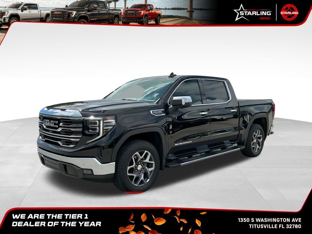 Onyx Black 2025 GMC Sierra 1500 Pickup Truck Four-Wheel Drive Automatic