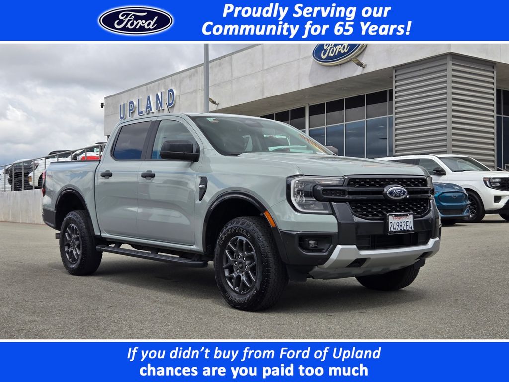 Cactus 2024 Ford Ranger XLT SuperCrew 4WD Pickup Truck Four-Wheel Drive Automatic