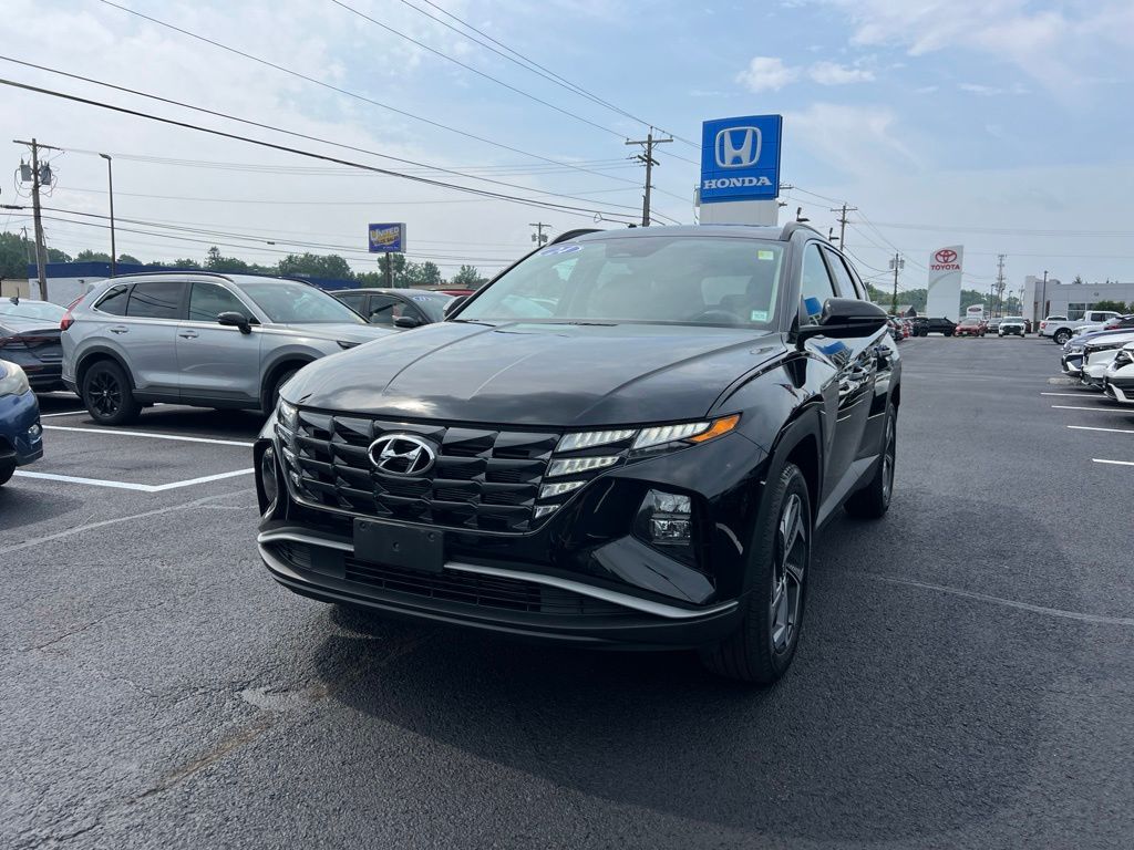 Black Pearl 2024 Hyundai Tucson SUV / Crossover All-Wheel Drive 8-Speed Automatic