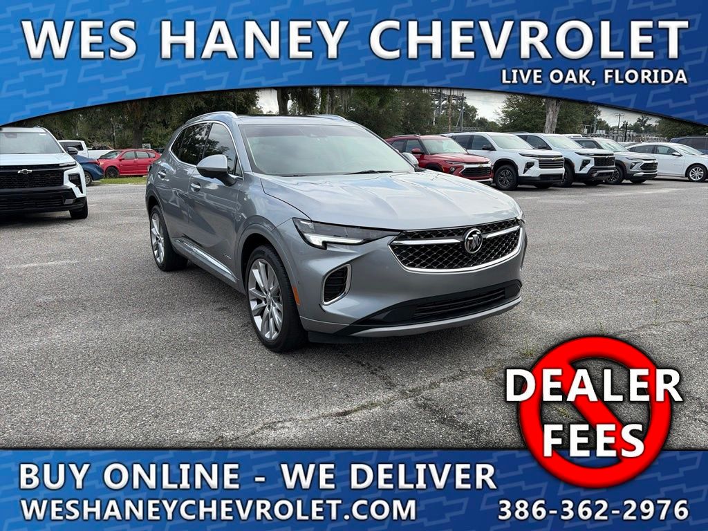 Moonstone Gray Metallic 2023 Buick Envision SUV / Crossover Front-Wheel Drive 9-Speed Automatic