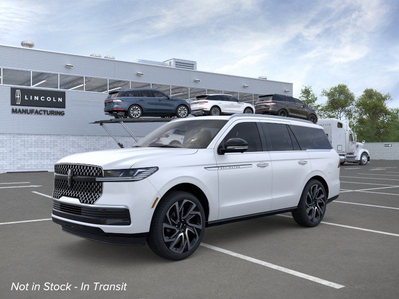 White Metallic 2026 Lincoln Navigator SUV / Crossover Four-Wheel Drive Automatic