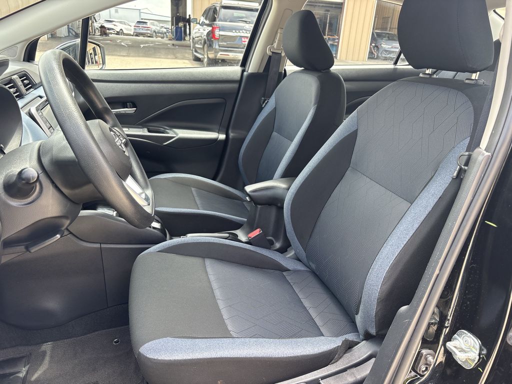 2025 Nissan Versa 1.6 SV Black at Baytown Hyundai