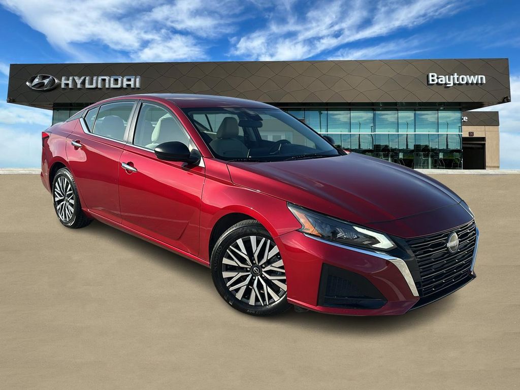 2025 Nissan Altima 2.5 SV Red at Toyota of Victoria