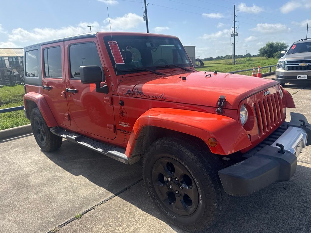 2015 Jeep Wrangler Unlimited Sahara Orange at Emmons Autoplex