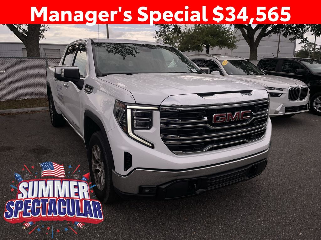 Summit White 2024 GMC Sierra 1500 Pickup Truck 4X2 Automatic