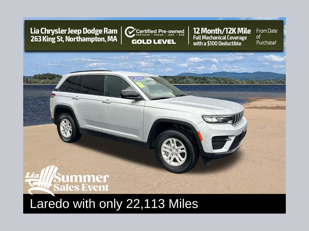 Silver Zynith 2024 Jeep Grand Cherokee SUV / Crossover Four-Wheel Drive 8-Speed Automatic