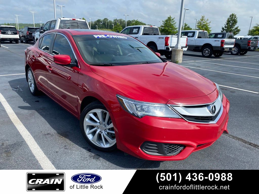 San Marino Red 2017 Acura ILX Sedan 8-Speed Dual Clutch