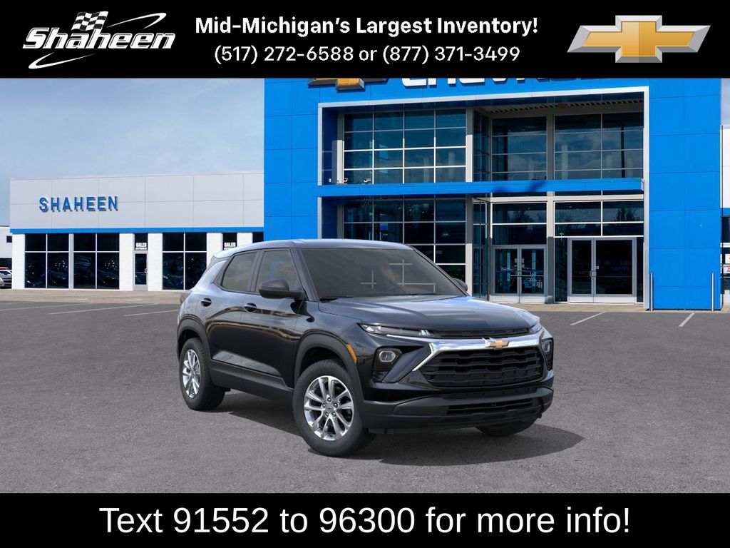 Mosaic Black Metallic 2026 Chevrolet Trailblazer LS FWD SUV / Crossover Front-Wheel Drive Continuously Variable Transmission
