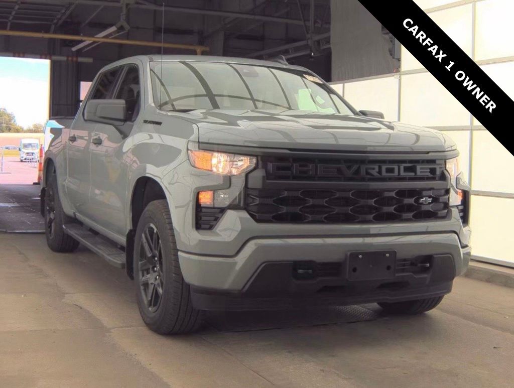 Slate Gray Metallic 2024 Chevrolet Silverado 1500 Pickup Truck Four-Wheel Drive 8-Speed Automatic