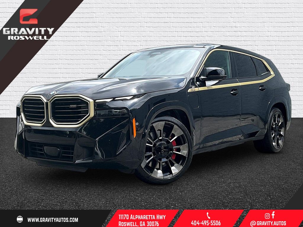 Black Sapphire Metallic 2023 BMW XM SUV / Crossover All-Wheel Drive 8-Speed Automatic