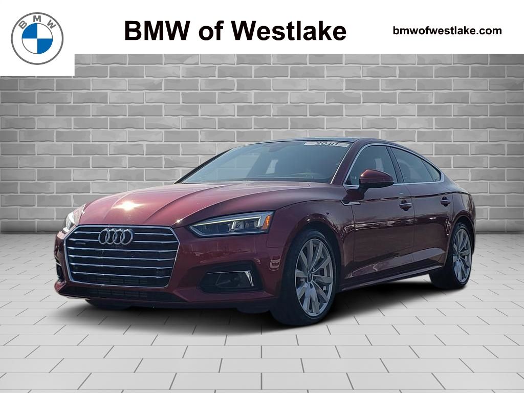 Matador Red Metallic 2018 Audi A5 Sportback 2.0T quattro Prestige AWD Sedan All-Wheel Drive 7-Speed Automatic