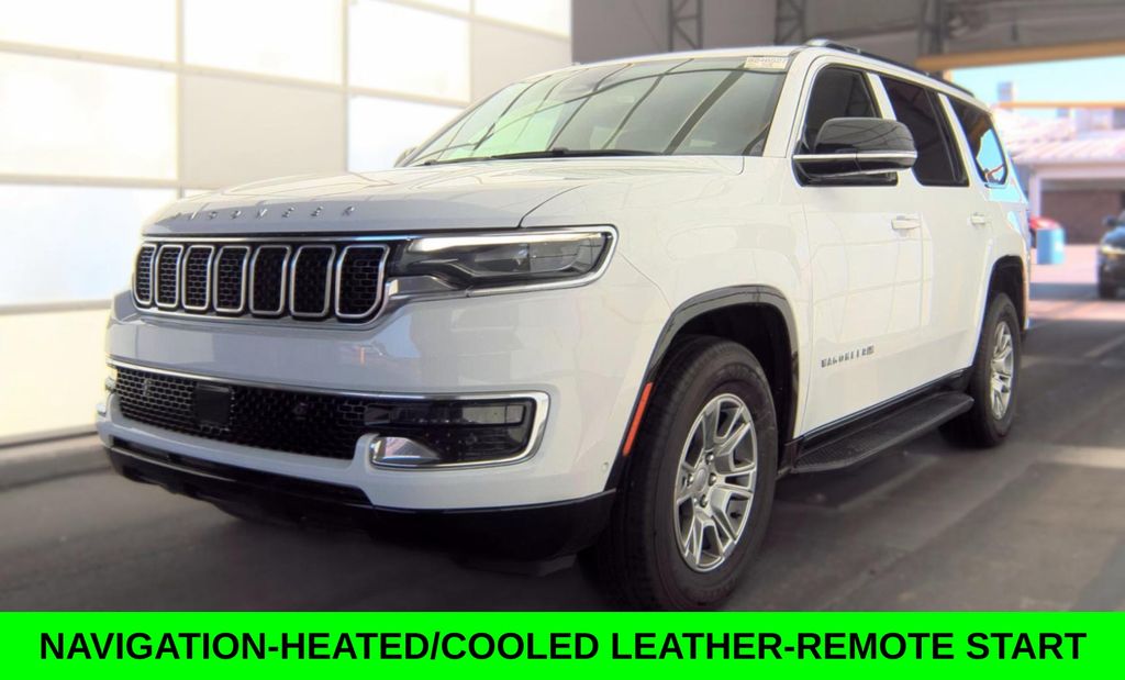 Bright White Clearcoat 2024 Jeep Wagoneer SUV / Crossover 4X2 8-Speed Automatic