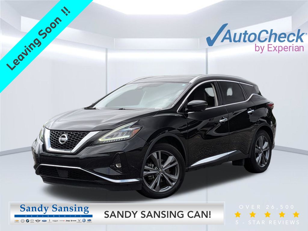 Gray (Magnetic Black Pearl) 2021 Nissan Murano SUV / Crossover Front-Wheel Drive Continuously Variable Transmission