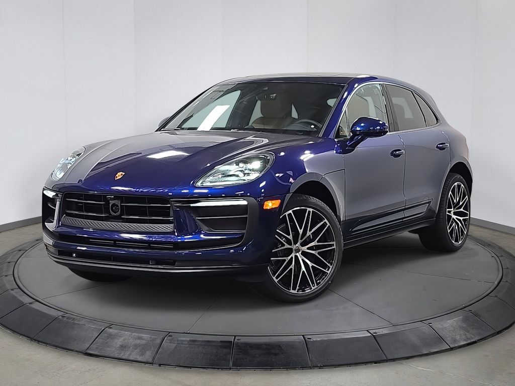 Gentian Blue Metallic 2025 Porsche Macan SUV / Crossover 7-Speed Automatic