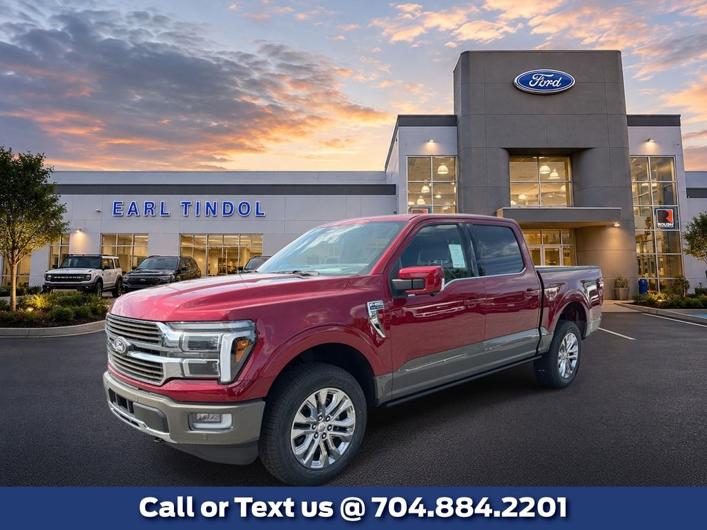 Ruby Red Metallic Tinted Clearcoat 2026 Ford F-150 Pickup Truck Four-Wheel Drive Automatic