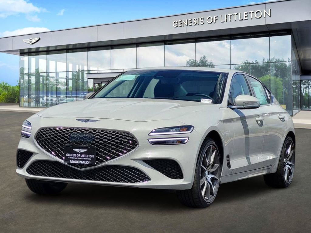Vatna Gray 2026 Genesis G70 Sedan All-Wheel Drive 8-Speed Automatic