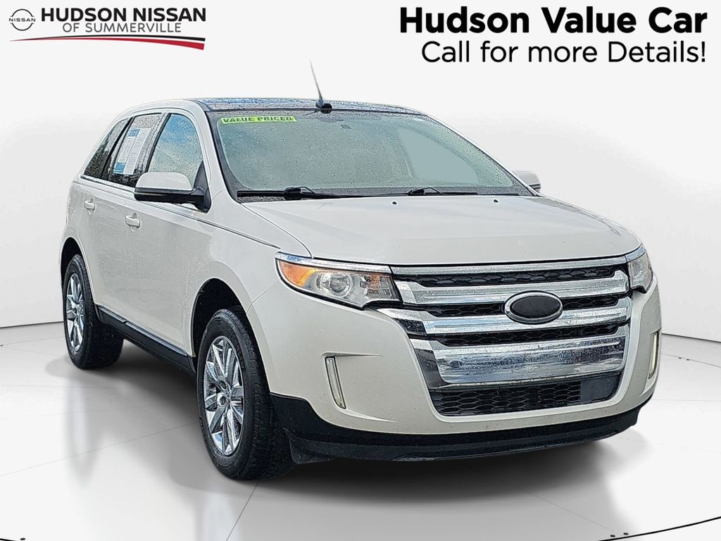 White Platinum Clearcoat Metallic 2012 Ford Edge Limited SUV / Crossover Front-Wheel Drive 6-Speed Automatic