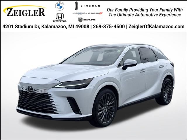 White Pearl 2024 Lexus RX Hybrid SUV / Crossover All-Wheel Drive Continuously Variable Transmission