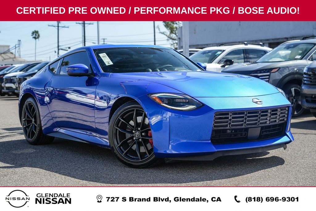 Bayside Blue Quad Coat 2025 Nissan Z Coupe Rear-Wheel Drive 9-Speed Automatic