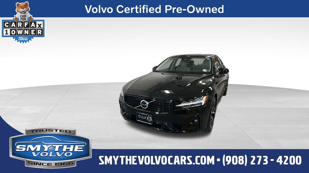 Black / Stone 2023 Volvo S60 Sedan Front-Wheel Drive Automatic