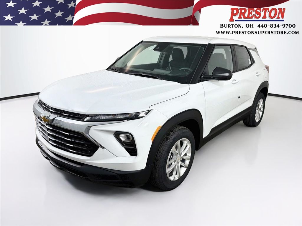 Summit White 2026 Chevrolet Trailblazer SUV / Crossover Four-Wheel Drive 9-Speed Automatic