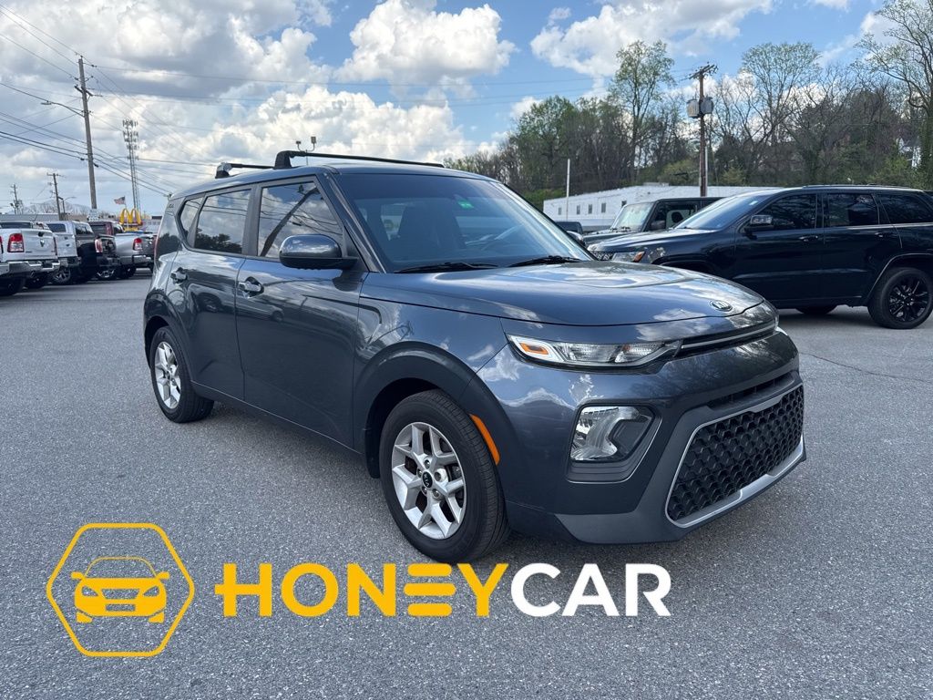 Gravity Gray 2020 Kia Soul S FWD SUV / Crossover Front-Wheel Drive Continuously Variable Transmission