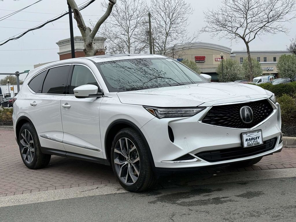 White 2023 Acura MDX SH-AWD with Technology Package SUV / Crossover All-Wheel Drive Automatic
