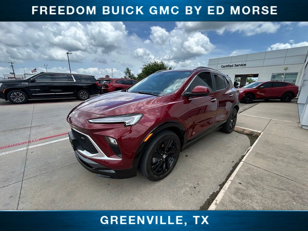 Cinnabar Metallic 2025 Buick Encore GX SUV / Crossover Front-Wheel Drive Continuously Variable Transmission