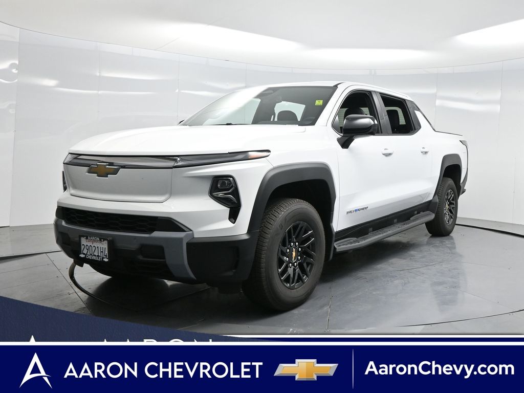 Summit White 2026 Chevrolet Silverado EV Pickup Truck All-Wheel Drive 1-Speed Automatic