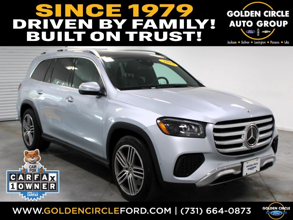 Cirrus Silver Metallic 2025 Mercedes-Benz GLS 450 4MATIC SUV / Crossover All-Wheel Drive 9-Speed Automatic