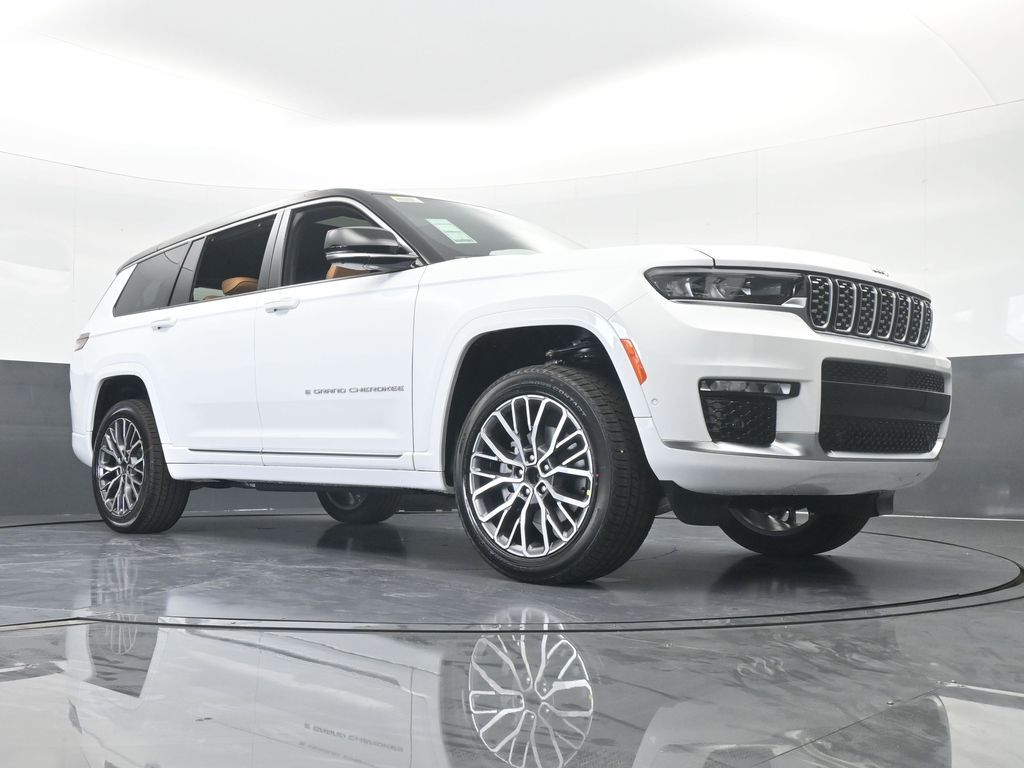 New 2025 Bright White Clearcoat Jeep Summit image 61