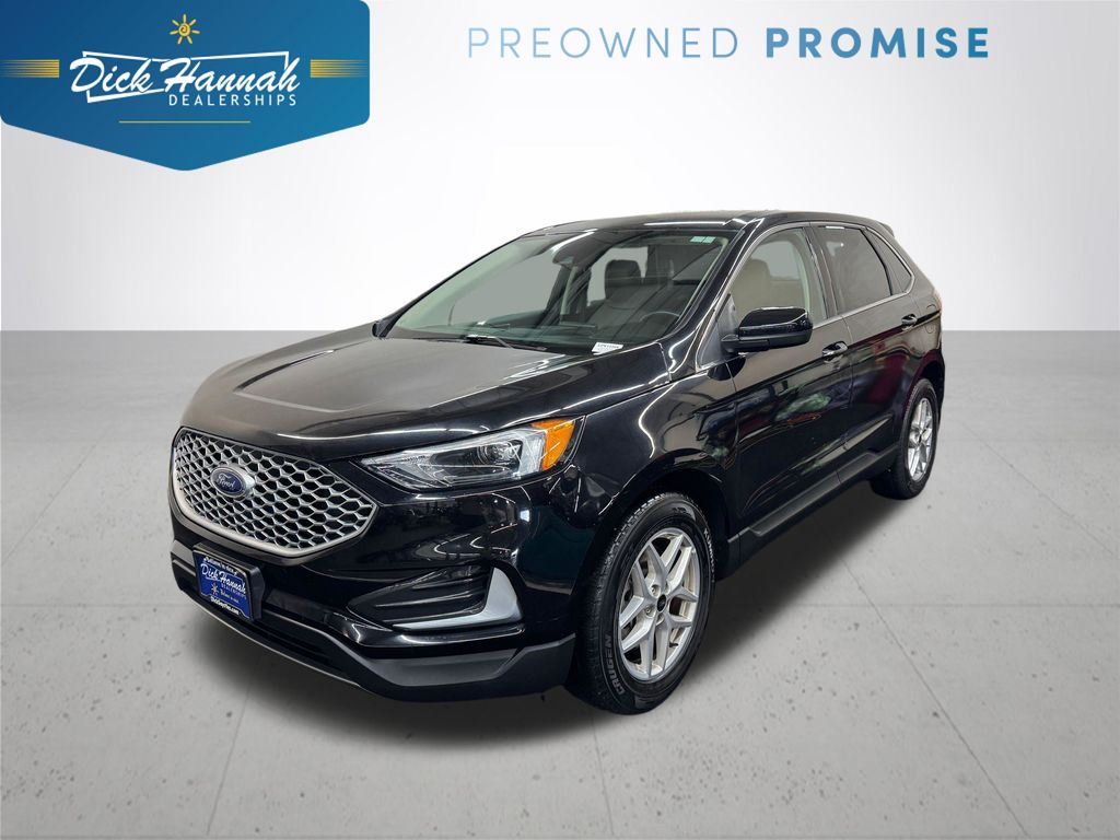 Agate Black Metallic 2023 Ford Edge SUV / Crossover All-Wheel Drive 8-Speed Automatic