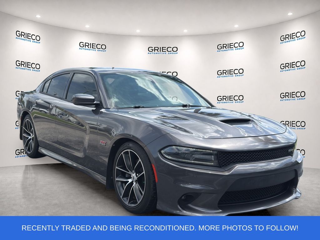 Gray (Granite Pearlcoat) 2018 Dodge Charger Sedan Rear-Wheel Drive 8-Speed Automatic