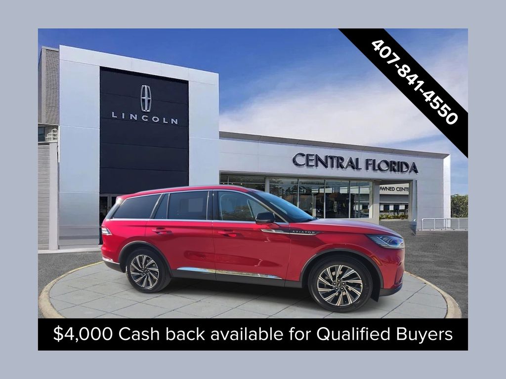 Red 2026 Lincoln Aviator SUV / Crossover Rear-Wheel Drive Automatic