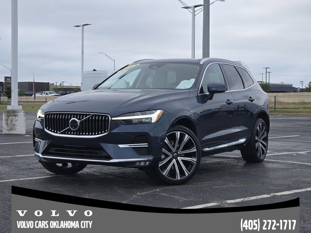 Denim Blue Metallic 2023 Volvo XC60 B5 Ultimate Bright Theme FWD SUV / Crossover Front-Wheel Drive Automatic