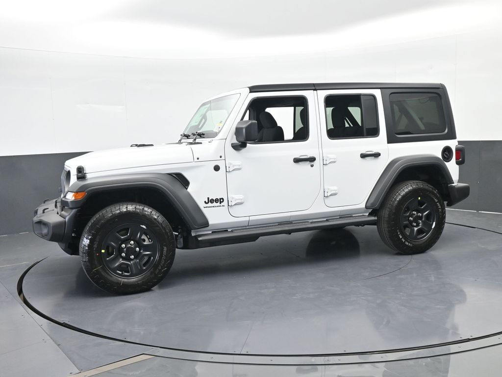 New 2026 Bright White Clearcoat Jeep Sport image 2