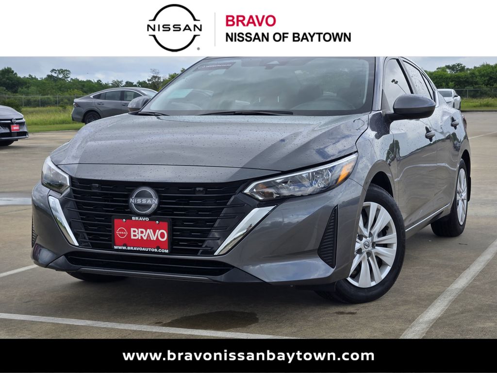 2025 Nissan Sentra S Gray at Bravo Nissan
