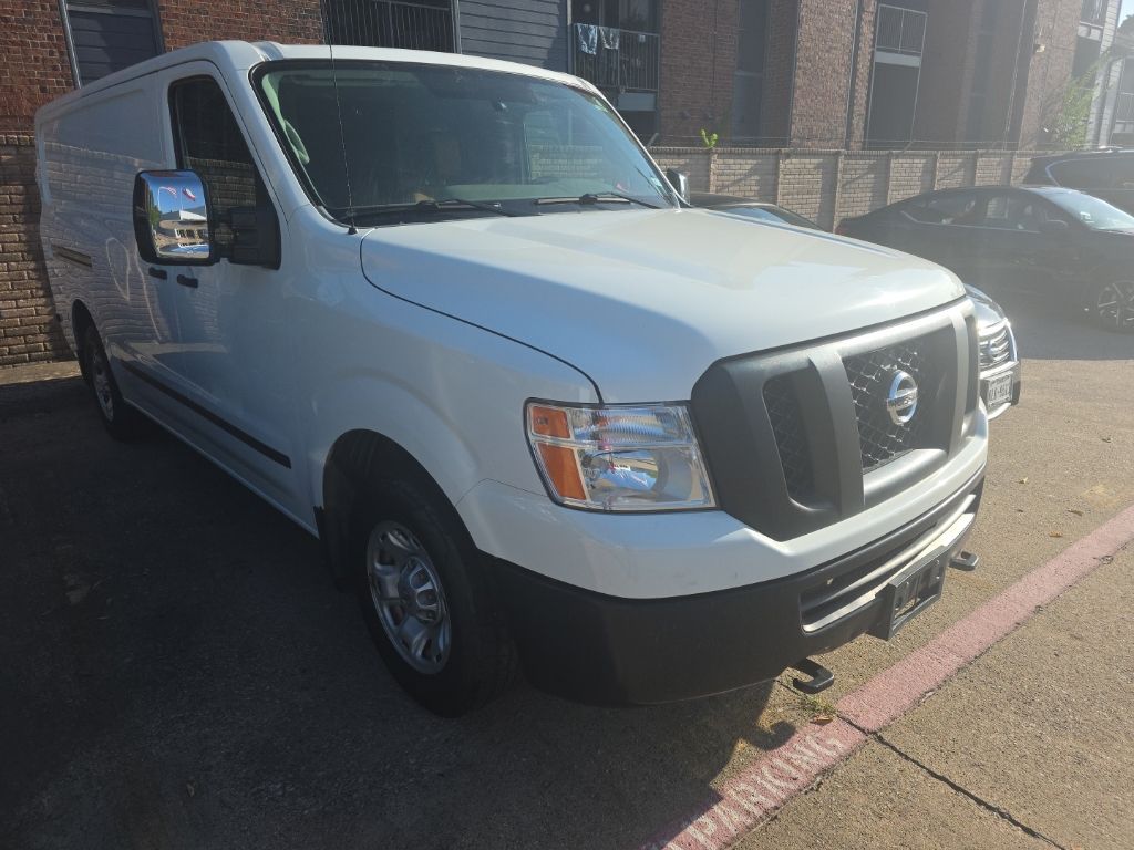 Glacier White 2018 Nissan NV Cargo Van Rear-Wheel Drive 7-Speed Automatic