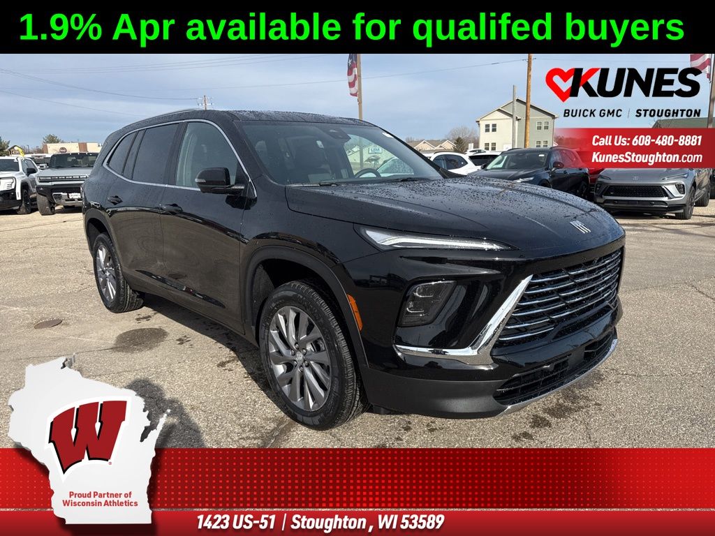 Black (ebony twilight metallic) 2026 Buick Enclave SUV / Crossover Front-Wheel Drive 8-Speed Automatic