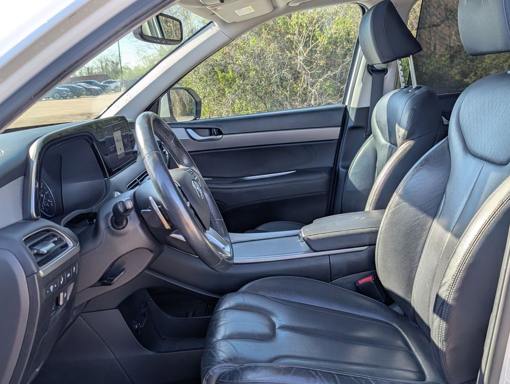 2021 Hyundai Palisade SEL White at Genesis of Spring