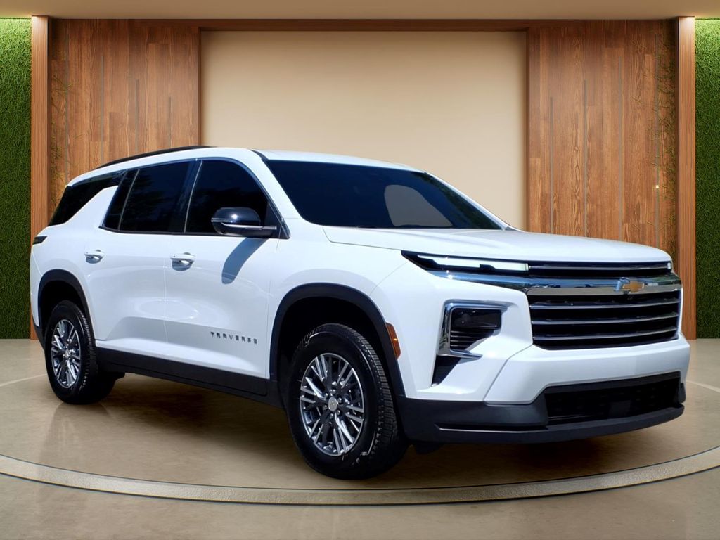 Summit White 2026 Chevrolet Traverse SUV / Crossover Front-Wheel Drive 8-Speed Automatic