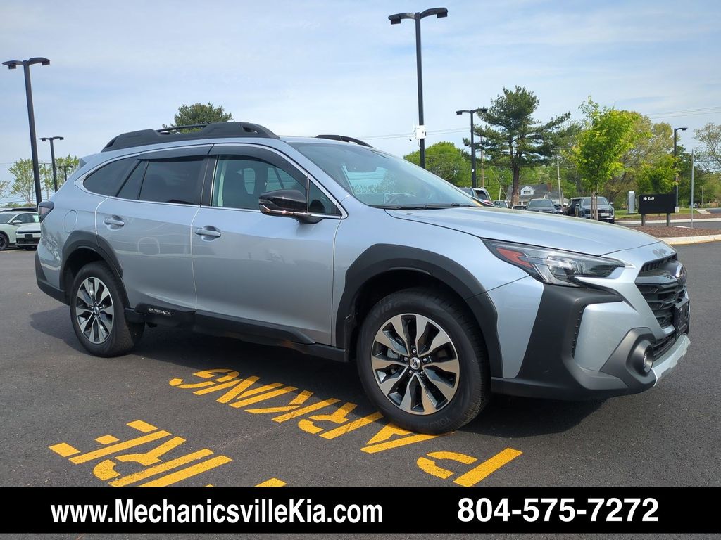 Ice Silver Metallic 2025 Subaru Outback Limited AWD SUV / Crossover All-Wheel Drive Continuously Variable Transmission